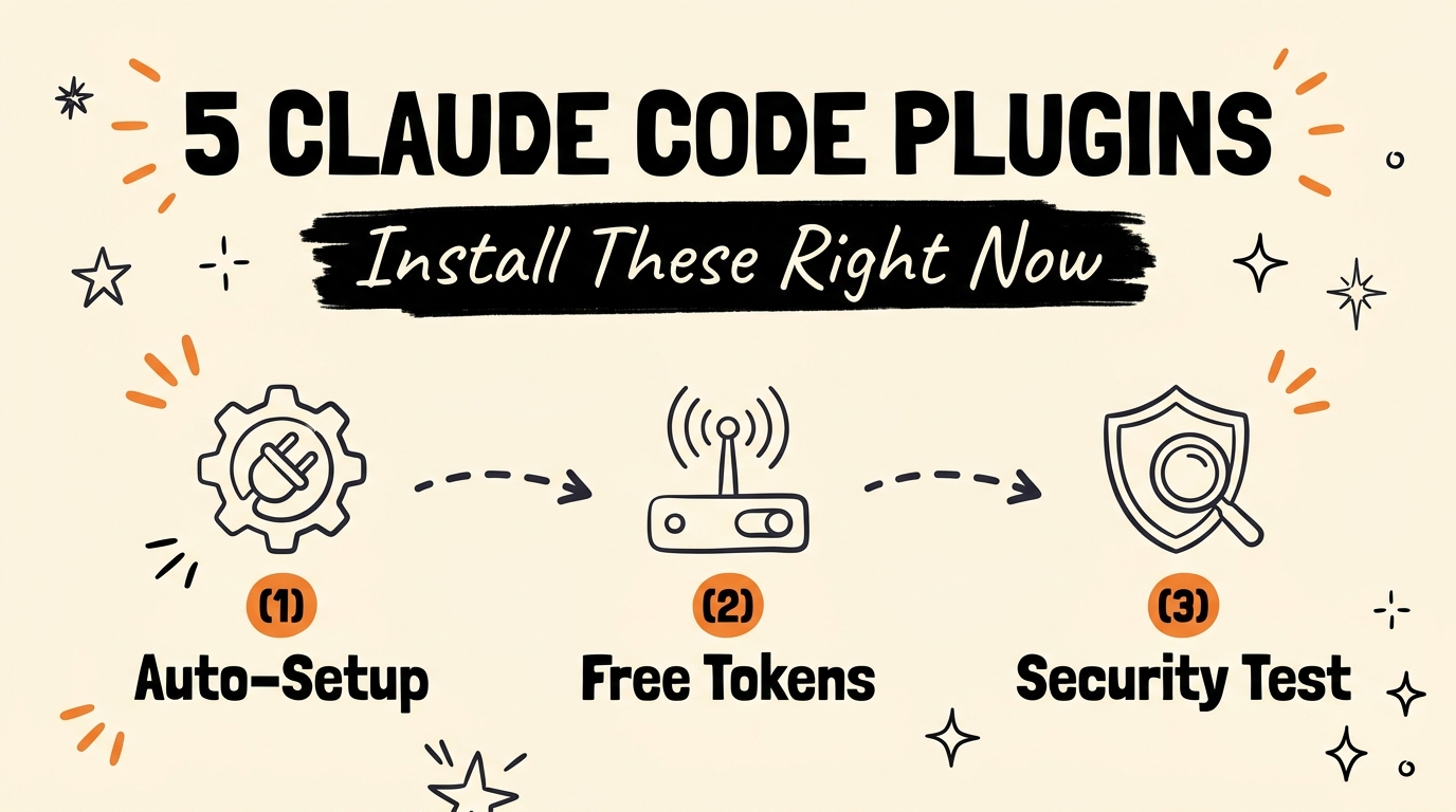 5 Claude Code Plugins You Need to Install Right Now