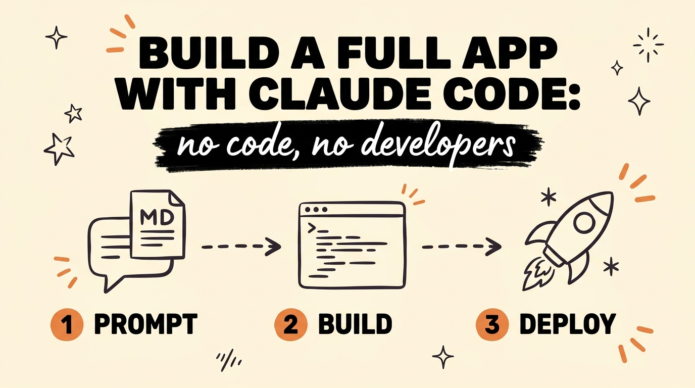 Build an App With Claude Code — No Code, No Developers