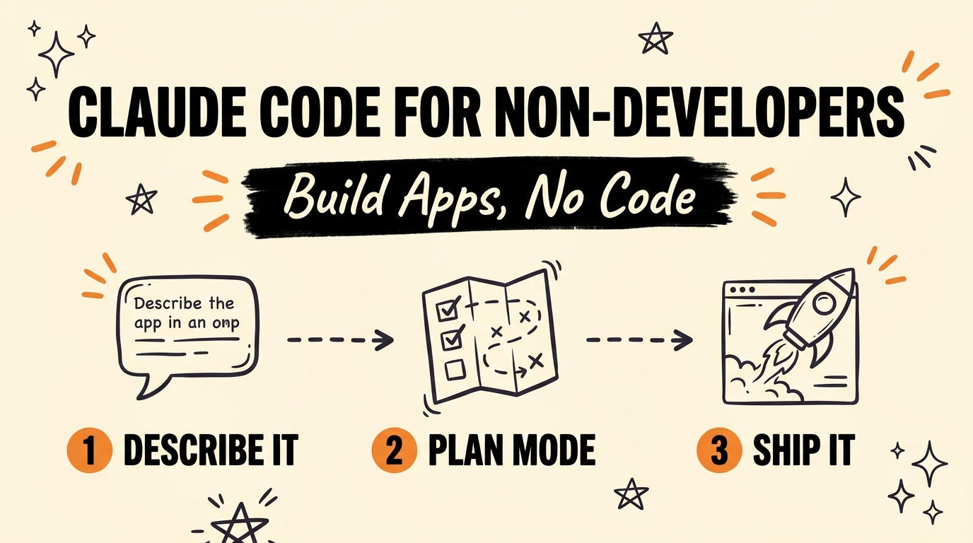 Claude Code for Non-Developers: Build Apps, No Code