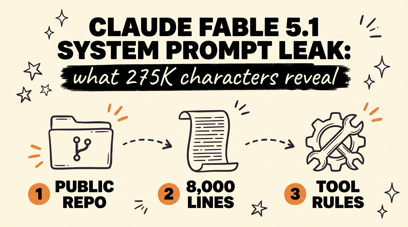 Claude Fable 5.1 System Prompt Leak: What 275K Chars Reveal