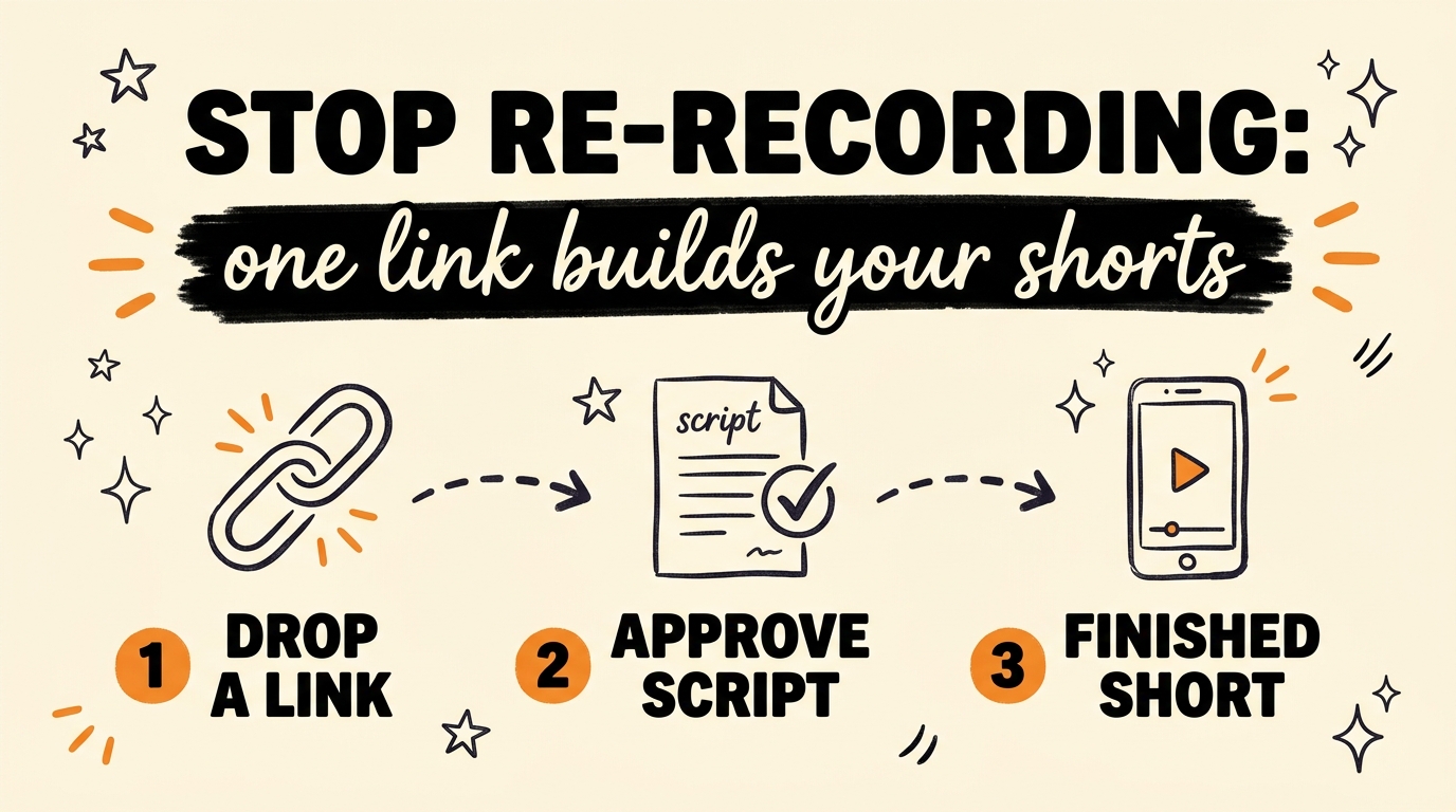 Short-Form Video Production Studio: One Link, One Short