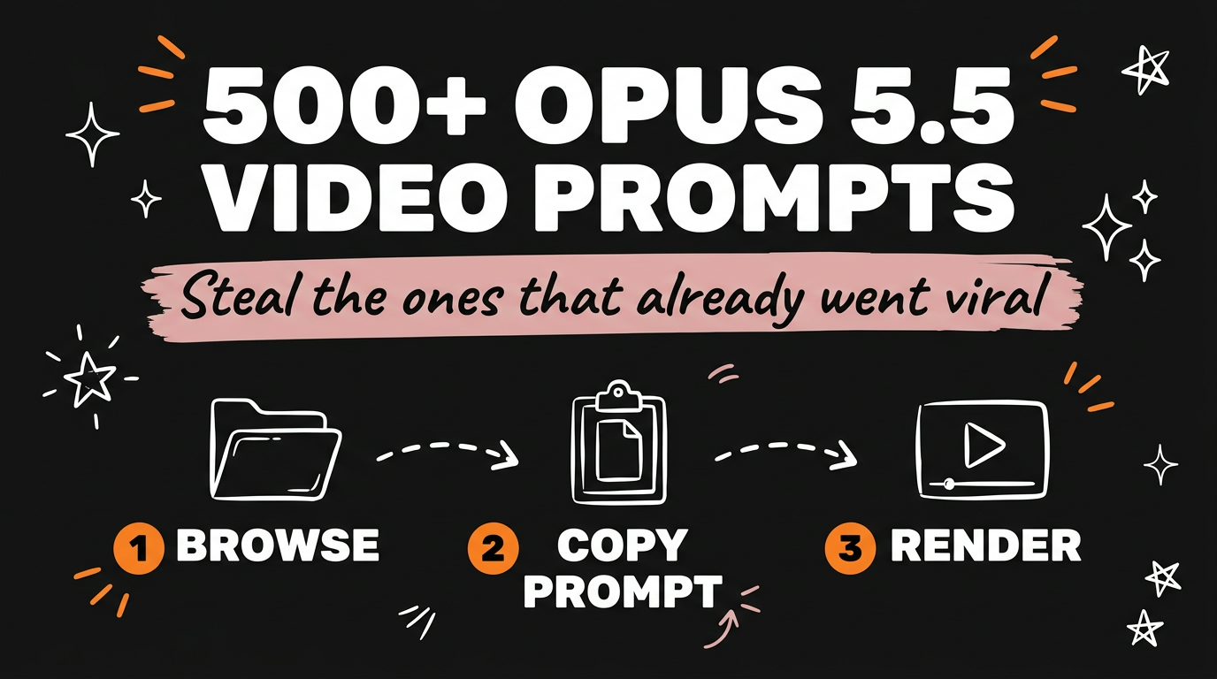500+ Claude Opus 5.5 Video Prompts You Can Steal Free