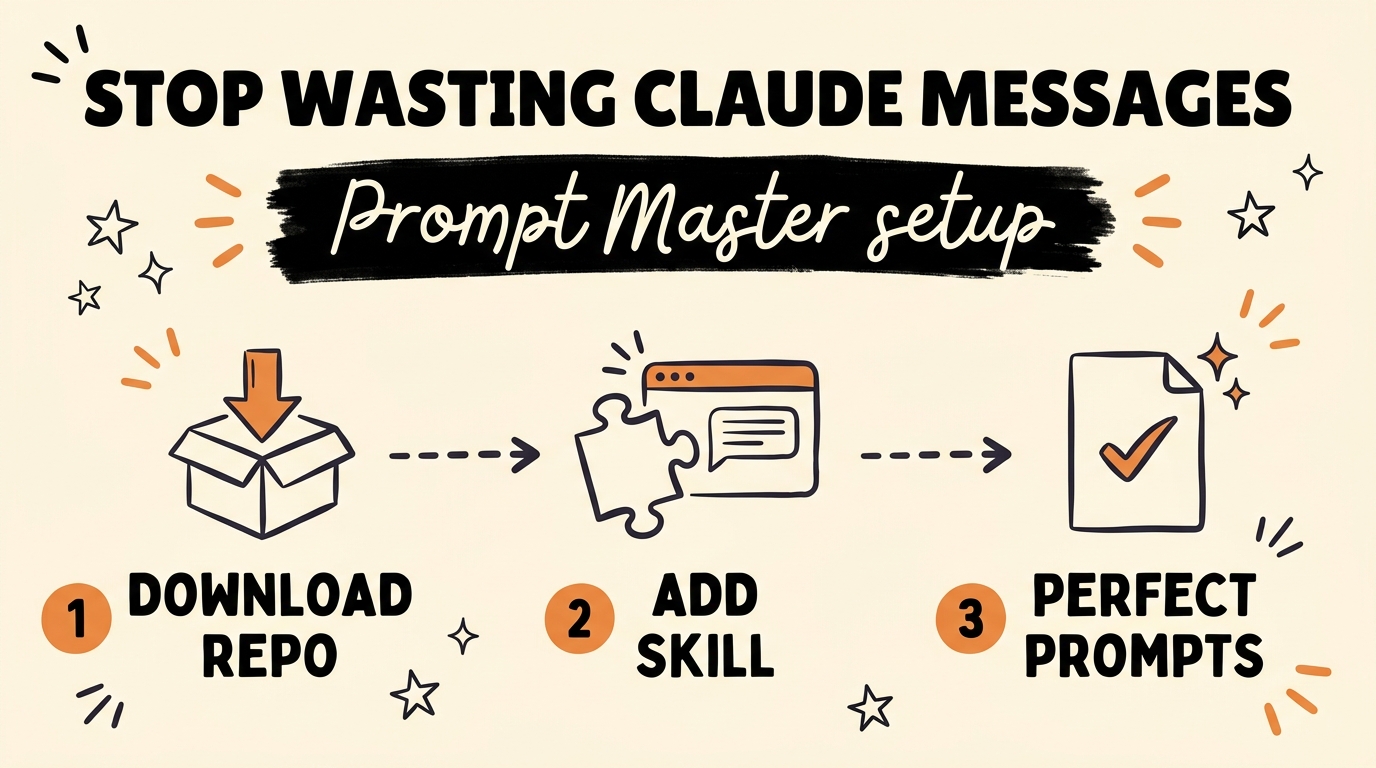 Prompt Master: The Free Claude Skill That Saves Your Limit