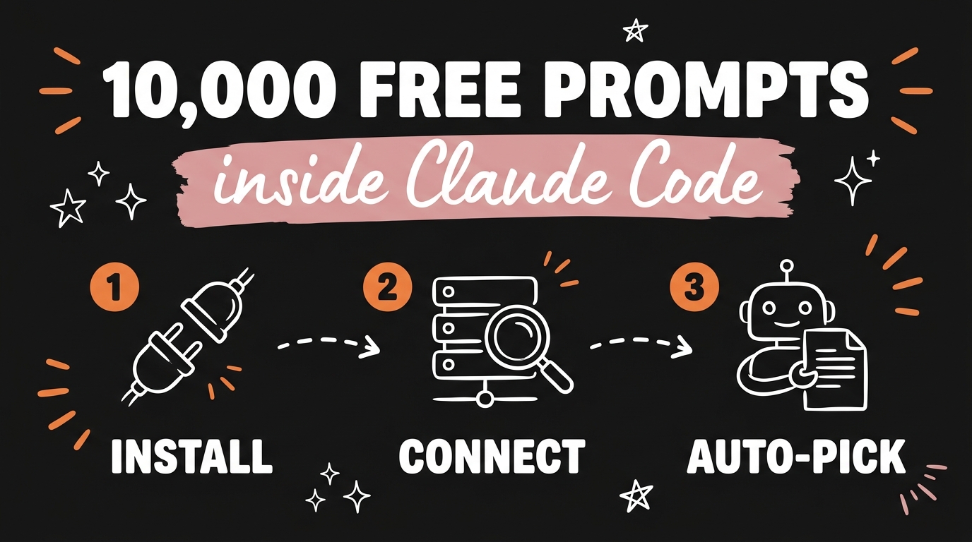 prompts.chat: 10,000 Free Prompts In Claude Code