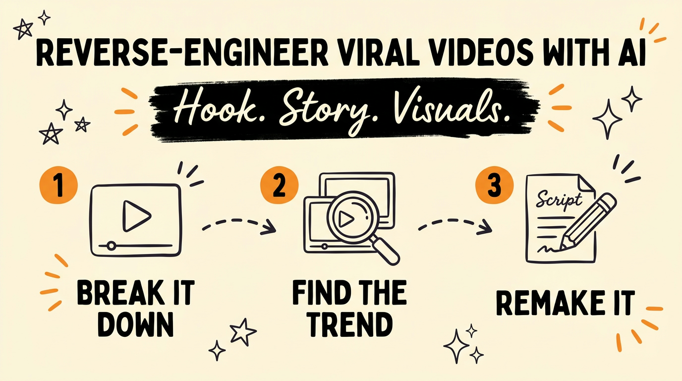 How to Reverse-Engineer Viral Videos With AI