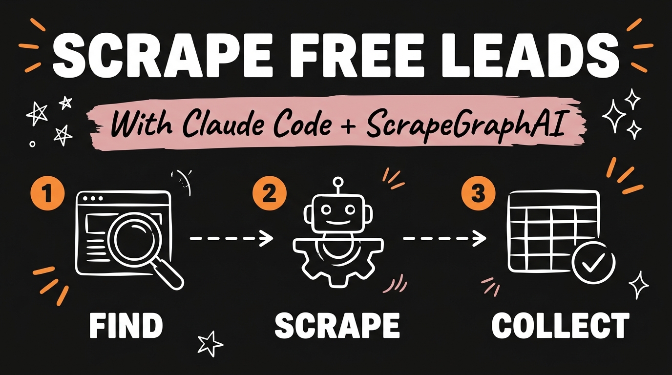Scrape Thousands of Free Leads With Claude Code